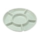 thumbnail image 4 of Plato De Aperitivo, Plato De Comida, Bandeja Dividida Para Servir Dulces, Postres, Dulces, Verde, 4 of 5