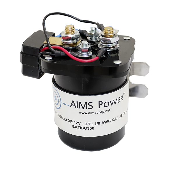 Aislador de batería AIMS Power BATISO300 de doble detección 12 V