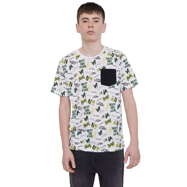 Polera Niño Teen Full IV Blanco Corona