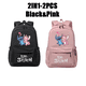 thumbnail image 1 of MINISO Stitch Backpack for Girl Boy Student Teenager Children Rucksack Kids Birthday Gift Women Casual School Bag, 1 of 3