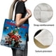 thumbnail image 3 of Arthur Christmas Bolso de tela con estampado de lienzo para mujer, bolsa de compras reutilizable y estética, con cremallera interior, regalo para mujer, 35 × 40 cm., 3 of 6