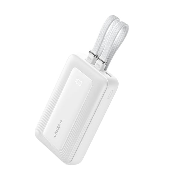 Power Bank Anker Zolo 10.000 mAh 30W USB-C, Lightning Blanco