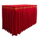 thumbnail image 1 of Mantel Budista Falda De Mesa Budista Para Decoración De Adorno De Comedor Loto Rojo Brillante, 1 of 5