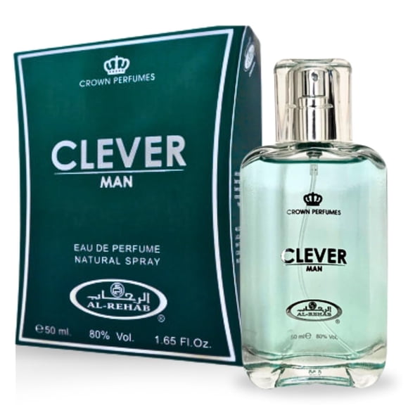 Perfume Al-Rehab Clever Man Eau De Parfum, 50 ml, para hombre y mujer