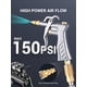 thumbnail image 5 of Pistola de aire comprimido JASTIND Industrial con boquilla ajustable +2 Ext, 5 of 8