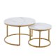 thumbnail image 1 of Mesa De Centro Duo Gold, 1 of 2