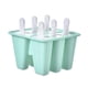 thumbnail image 3 of Molde Para Hacer Paletas De Hielo De Silicona Moldes Para Helado De Helado 6 Celdas Verde, 3 of 3