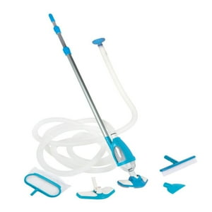 Kit De Mantenimiento Deluxe Para Piscinas Intex Con Mango Telescópico