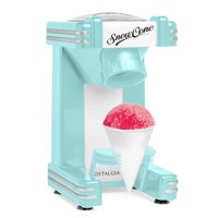 Máquina Snow Cone Nostalgia Retro De Una Sola Porción Con Taza Aqua