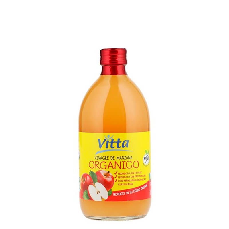 Vinagre De Manzana Orgánico 500 ml Vitta