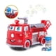 thumbnail image 3 of Lanza Burbujas Camión De Bombero Luz Sonido Juego Niños, 3 of 5