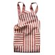 thumbnail image 2 of Delantal De Cocina Con Bolsillos Delantal De Carpintería Para Pintar Barbacoa Tira Unisex Rojo, 2 of 5