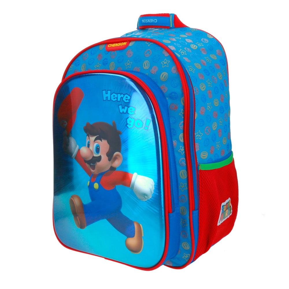 Mario Bros - Mochila Infantil Original Super Mario
