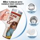 thumbnail image 5 of Vaso Térmico Desmarcar Algunos Lo Prefieren Caliente 40 oz, 5 of 6