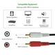 thumbnail image 5 of Cable Audio RCA a Jack 2 x 1 3.5 mm salida auxiliar. Aux. macho Plug 1,5 mt, 5 of 5