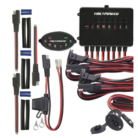 Sistema de Conmutación Electrónico Yak-Power Inalámbrico de 8 Canales