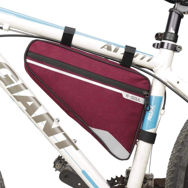 Bolsa Triangular Impermeable Para Bicicleta 2 Litros