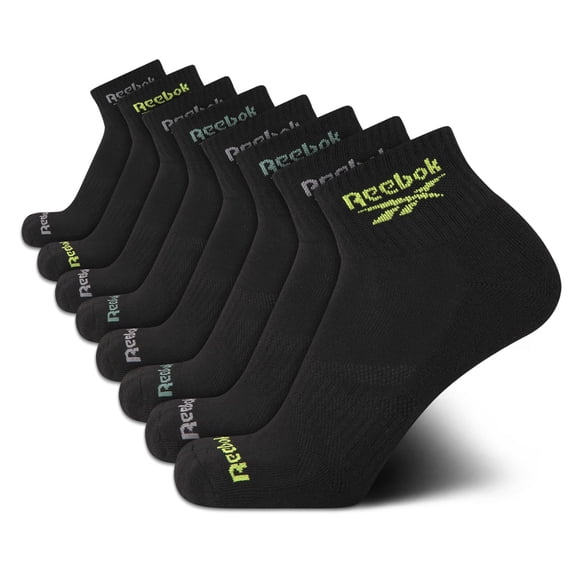 Calcetines Reebok Quarter Pack 8 Performance Arch Support para hombre