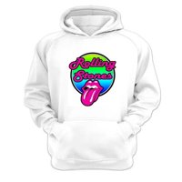 Genérico - Polerón Canguro The Rolling Stones Blanco Talla M Unisex