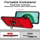 thumbnail image 3 of Estuche GANGXUN para Xiaomi Redmi 13C, soporte giratorio 360°, estilo mecánico y magnético, 3 of 5