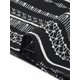 thumbnail image 5 of INSPIRE CHIC Blusa Boho para Mujer de Chifón con Mangas de Murciélago Fruncidas L Negra, 5 of 6