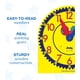 thumbnail image 3 of Reloj didáctico Judy Instructo Carson Dellosa 33x30 cm, 3 of 6