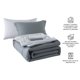 thumbnail image 3 of Juego de Cama Mainstays TwinXL 5 Piezas Reversible Gris, 3 of 3