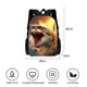 thumbnail image 3 of Mochila 3D Shark Print Children's School Bag Cartoon Animal Print Boys and Girls School Bag Lightweight Children's Backpack, 3 of 3