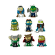 thumbnail image 3 of Pack x8 Figuras Ultra Zombies Colección Completa 8 cm, 3 of 5