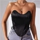 thumbnail image 2 of Top Strapless Mujer Corsét Sujetador Satin Moda 9005, 2 of 4