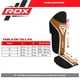 thumbnail image 3 of Canilleras RDX - AURA T17 Black/Golden - Shin Instep - SGR-T17BGL Talla XL, 3 of 3