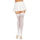 thumbnail image 2 of Medias hasta el muslo con costura trasera para mujer, talla grande, 2 of 5