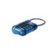 thumbnail image 2 of Candado con cable TSA Lewis N. Clark paquete de 2 azul, 2 of 6