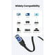 thumbnail image 3 of Cable De Red 10m Cat8 F/ftp (40gbps) Trenzado Negro Nw153, 3 of 3