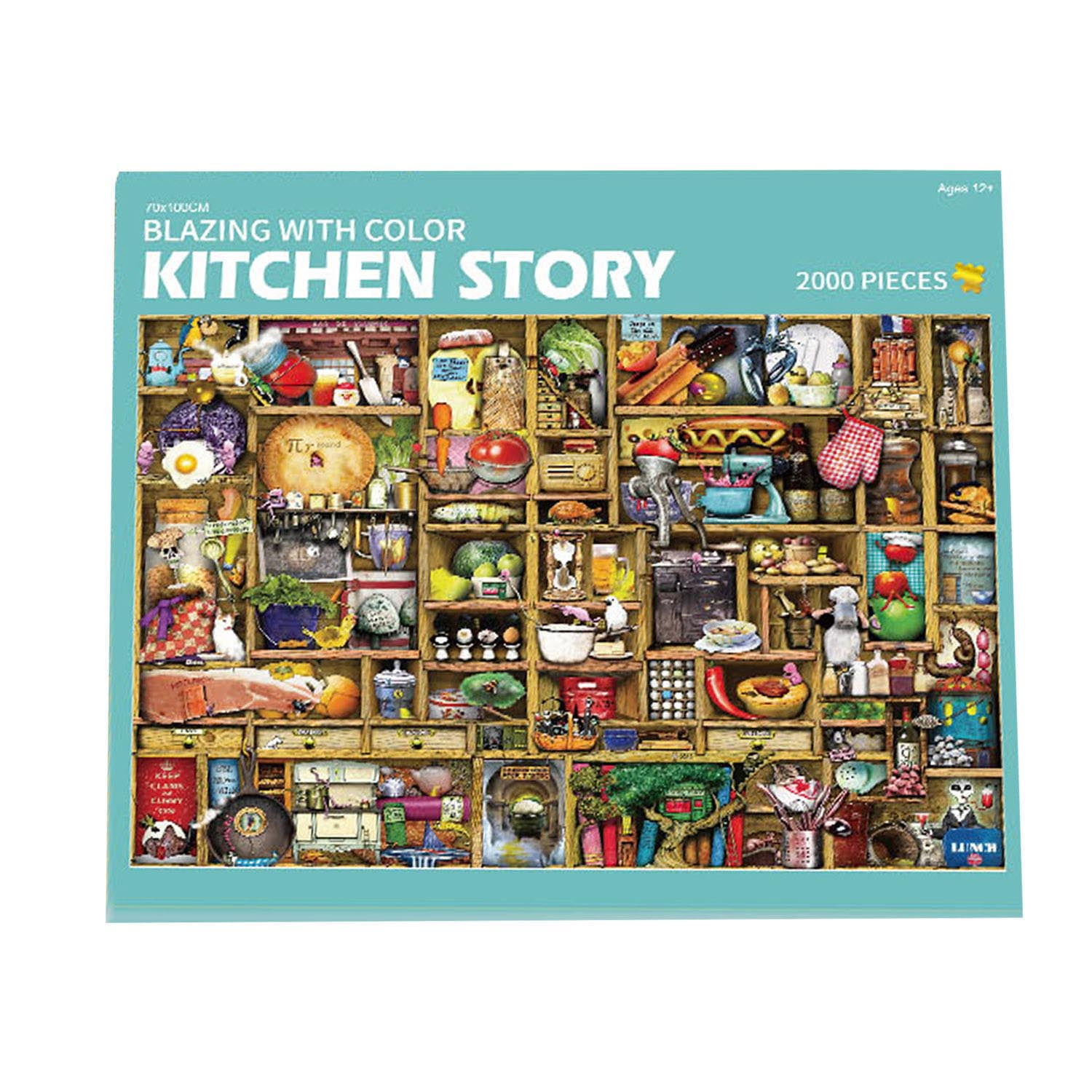 Nobel Gift - Puzzle 2000 Piezas Premium Extra Dura Cocina