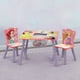thumbnail image 2 of Juego de mesa y sillas infantil  Princesas Disney con almacenamiento y 2 sillas incluidas Delta Children, 2 of 5