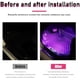 thumbnail image 2 of Tira LED Auto Sylvil 24 LEDs RGB USB Rosa Interior, 2 of 3