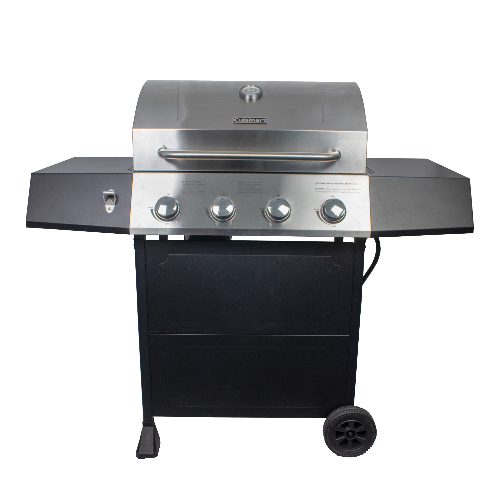 Cuisinart - Parrilla A Gas De 4 Quemadores Cgg-7400