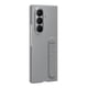 thumbnail image 2 of Funda de silicona para Samsung Galaxy Z Fold7 con soporte, gris, 2 of 6