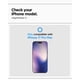 thumbnail image 2 of Protector de pantalla Spigen AlignMaster S de vidrio templado para iPhone 17 Pro Max, 2 of 9