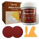 thumbnail image 1 of Masilla de relleno para madera RISETEX, apta para pintar, 300 ml, color nogal, 1 of 8