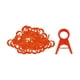 thumbnail image 3 of 100 Piezas Clips Para Plantas De Jardín Abrazaderas Para Flores Clips Para Tallos De Enredadera Para Rosas 2,0 Cm Rojo, 3 of 5