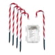 thumbnail image 1 of Cadena De Lámparas LED De Navidad Luces Con Pilas De Bastón De Caramelo Para Jardín De Césped, 1 of 5
