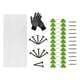 thumbnail image 1 of Juego De Aros Para Invernadero, Tiras De Soporte Para Camas Elevadas, Cubierta Para Fila De Redes De Jardín, Juego De 18 Aros, 1 of 5