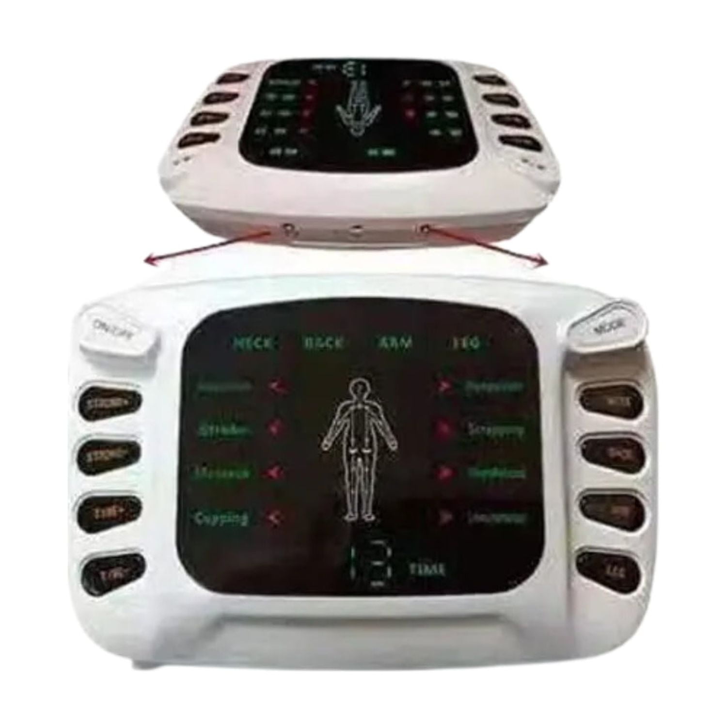 Importclick - Maquina Masajeadora Terapia Pulso Electrico Digital