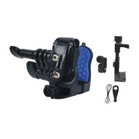 Bothyi - Soporte De Cámara Para Casco De Motocicleta Reemplazos Duraderos Premium Para Cámara De Acción Con Soporte Para Teléfono