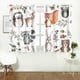 thumbnail image 2 of Cortinas de cocina con imágenes de animales del bosque para guardería, cafetería, baño, lavandería y sala de estar, 2 unidades, 26 x 39 pulgadas, 2 of 4