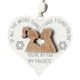 thumbnail image 2 of Letrero Decorativo De Madera En Forma De Corazón Para Novio, Novia, Esposa, Dormitorio, Cocina, Estilo C, 2 of 5