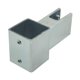 thumbnail image 3 of Conector De Tubo Cuadrado Hardware De Acero Inoxidable Conector De Accesorios De Tubería De Vidrio, 3 of 5