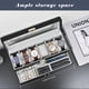 thumbnail image 2 of Watch Box ProCase con 6 ranuras y cajón para hombre y mujer, color negro, 2 of 8